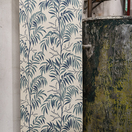Ferns wallpaper, Casablanca Afternoon, 5 colors, PVC free, made in Sweden