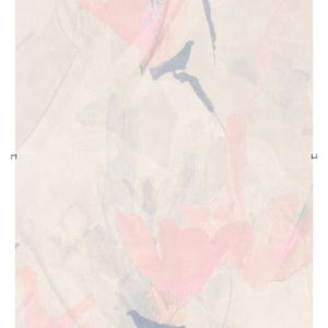 Floral wallpaper made in the USA, custom colors available