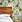 Green and Blue Flowers wallpaper made in the USA, custom colors available