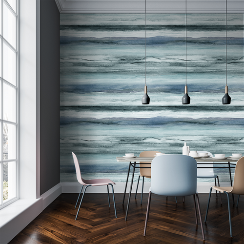 TDR-0842 Colored Pencils Wallcovering. Custom colors and scale. Print on Grasscloth, Paperweave, Paper, Vinyl or Silk. Contact us for more information.