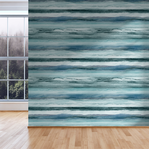 TDR-0842 Colored Pencils Wallcovering. Custom colors and scale. Print on Grasscloth, Paperweave, Paper, Vinyl or Silk. Contact us for more information.